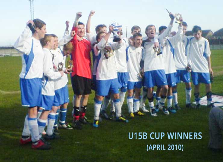 Under 15B Cup Winners (April 2010)