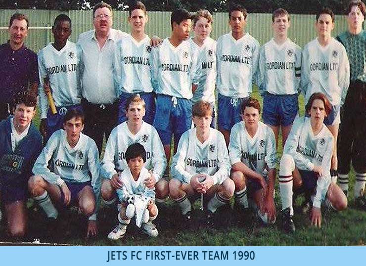 Jets FC First Ever Team 1990